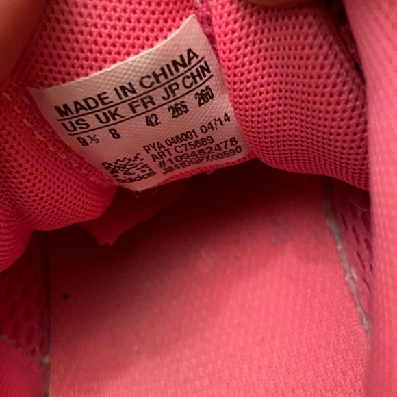 Adidas Women’s Neon Pink Adiprene Plus Athletic Shoes Size 9.5. - Picture 4 of 6